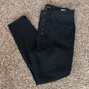 Lucky Brand Black High Rise Button Fly 8/29